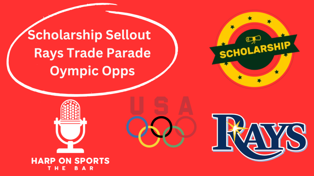 Screen capture from video: Scholarship Sellout, Rays Trade Parade & Olympic Opps