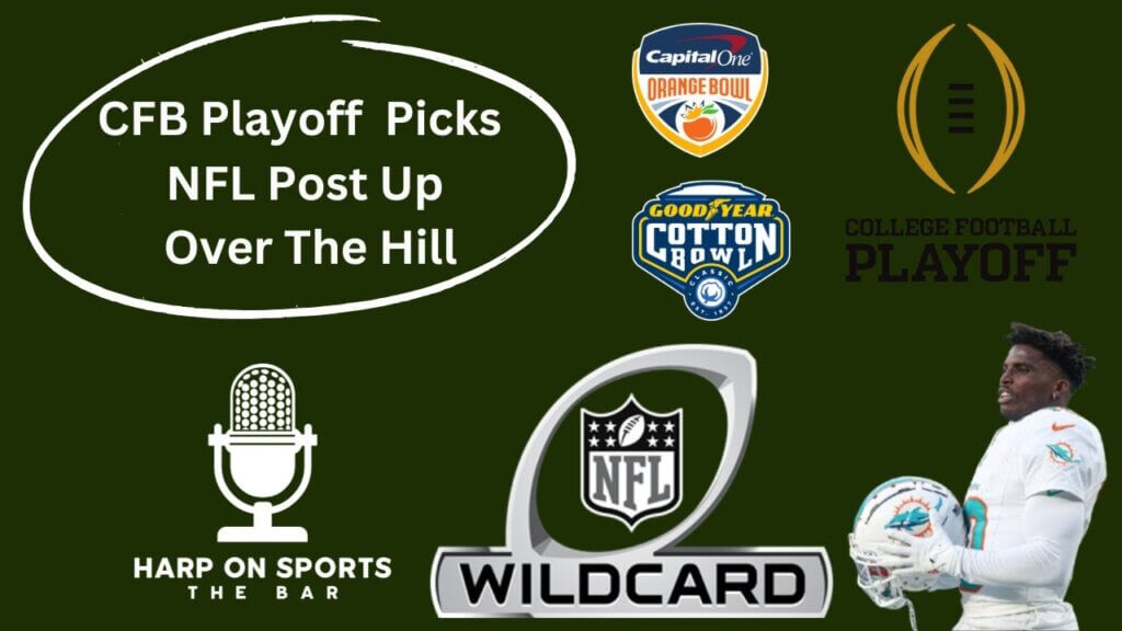 Screen capture from video: CFB Final Four, NFL Post Up & Over the Hill